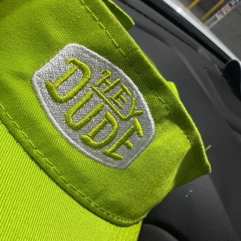 Hey Dude Bright Green Cap